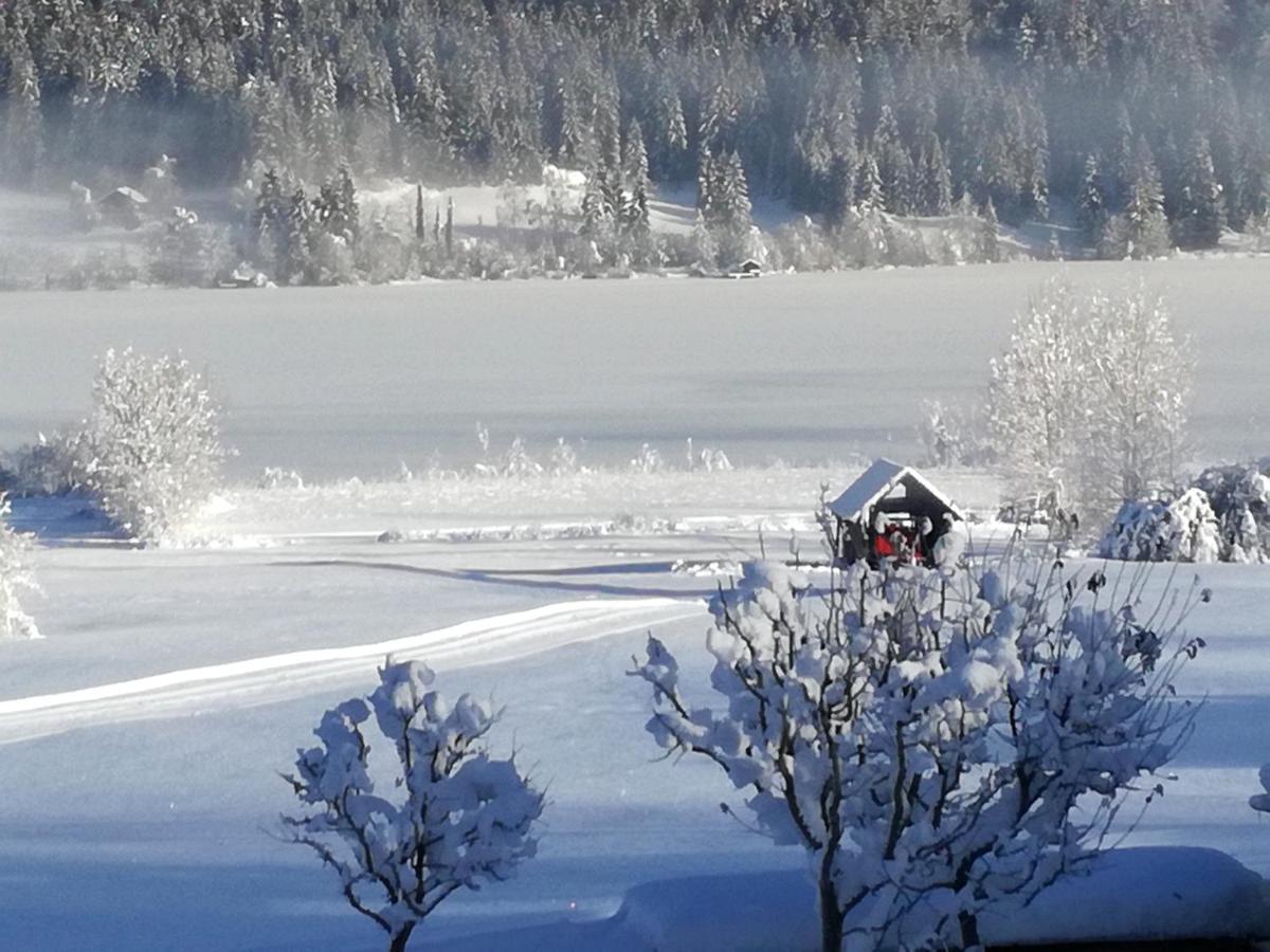 Pension Mitterer Weissensee Buitenkant foto