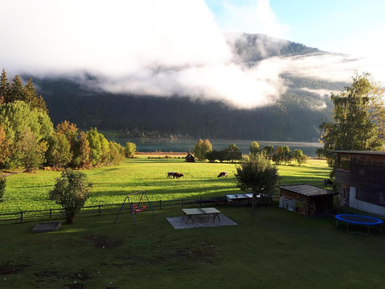 Pension Mitterer Weissensee Buitenkant foto