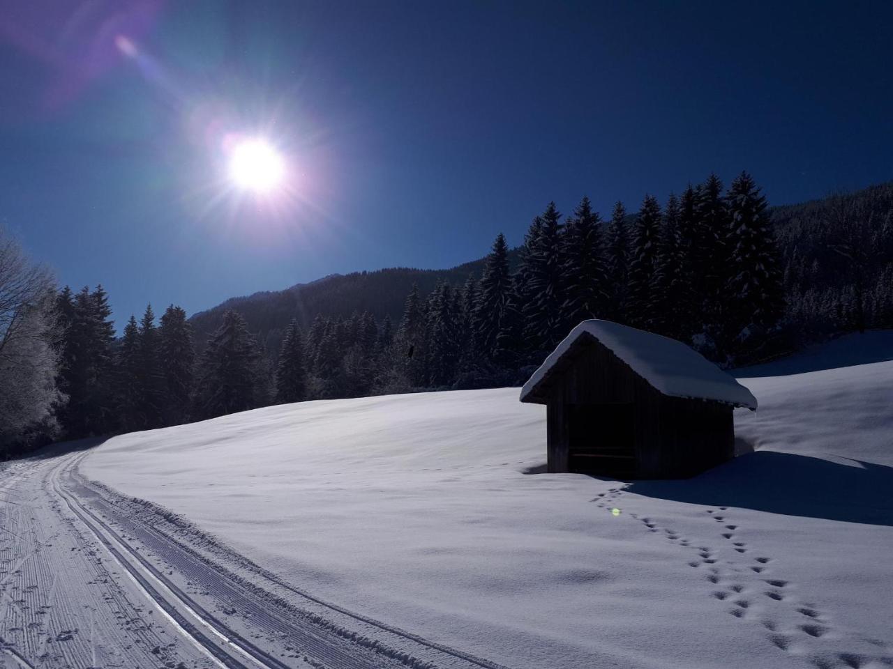 Pension Mitterer Weissensee Buitenkant foto